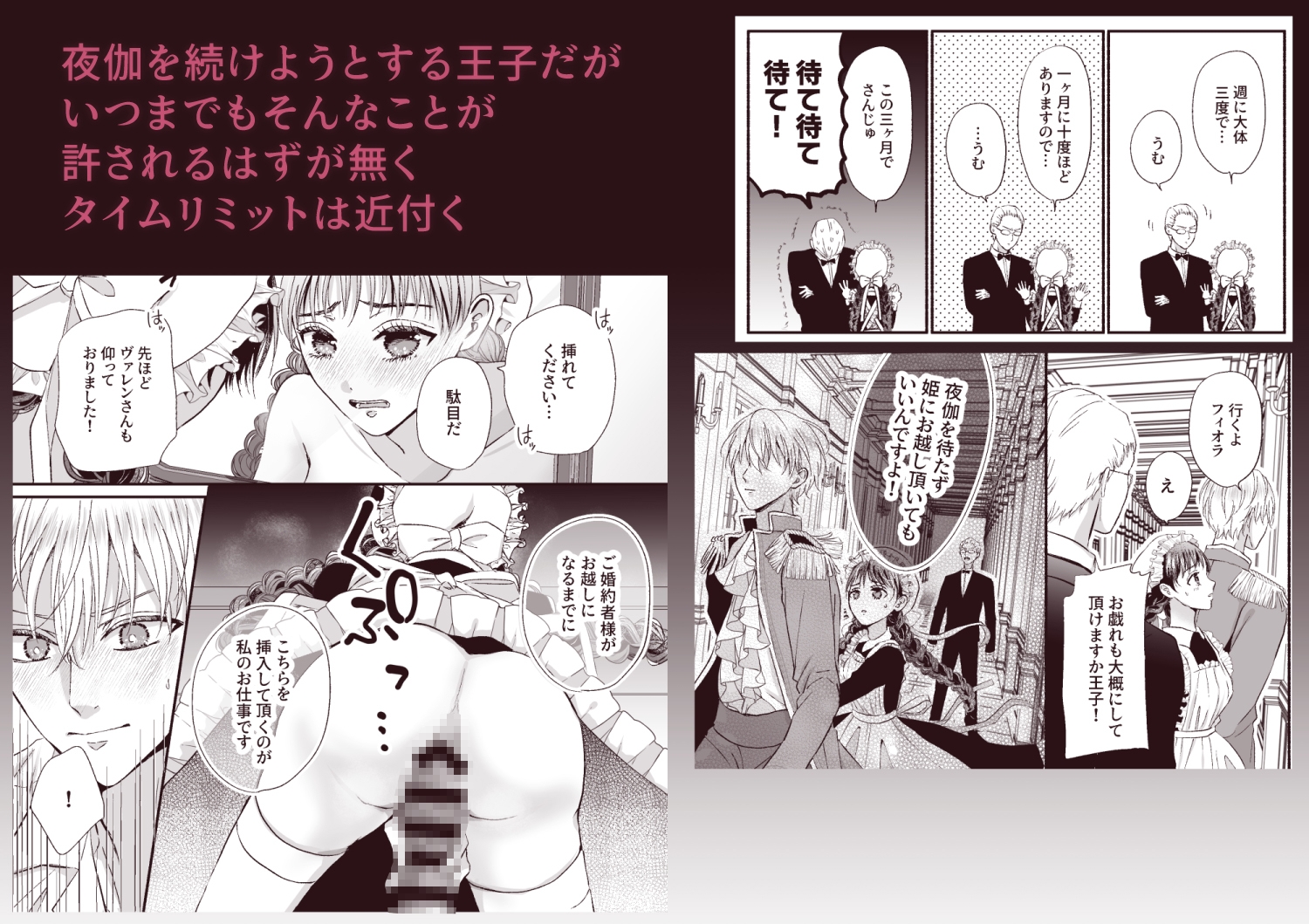 王子の夜伽は終わらない