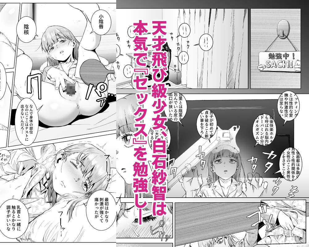 セックスを本気で勉強した天才飛び級〇学生にこってり搾精される話