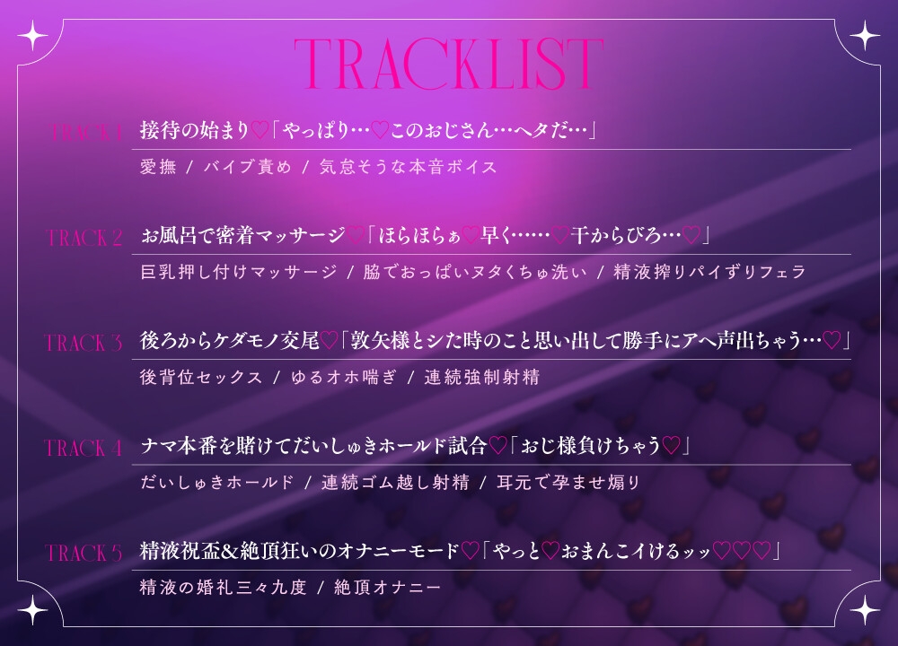 【ケガレボシ赤 番外ASMR】ファンの声より男の味…♡処女を喰われたドすけべアイドルの裏奉仕活動~メス堕ちアイドルの本音収録~