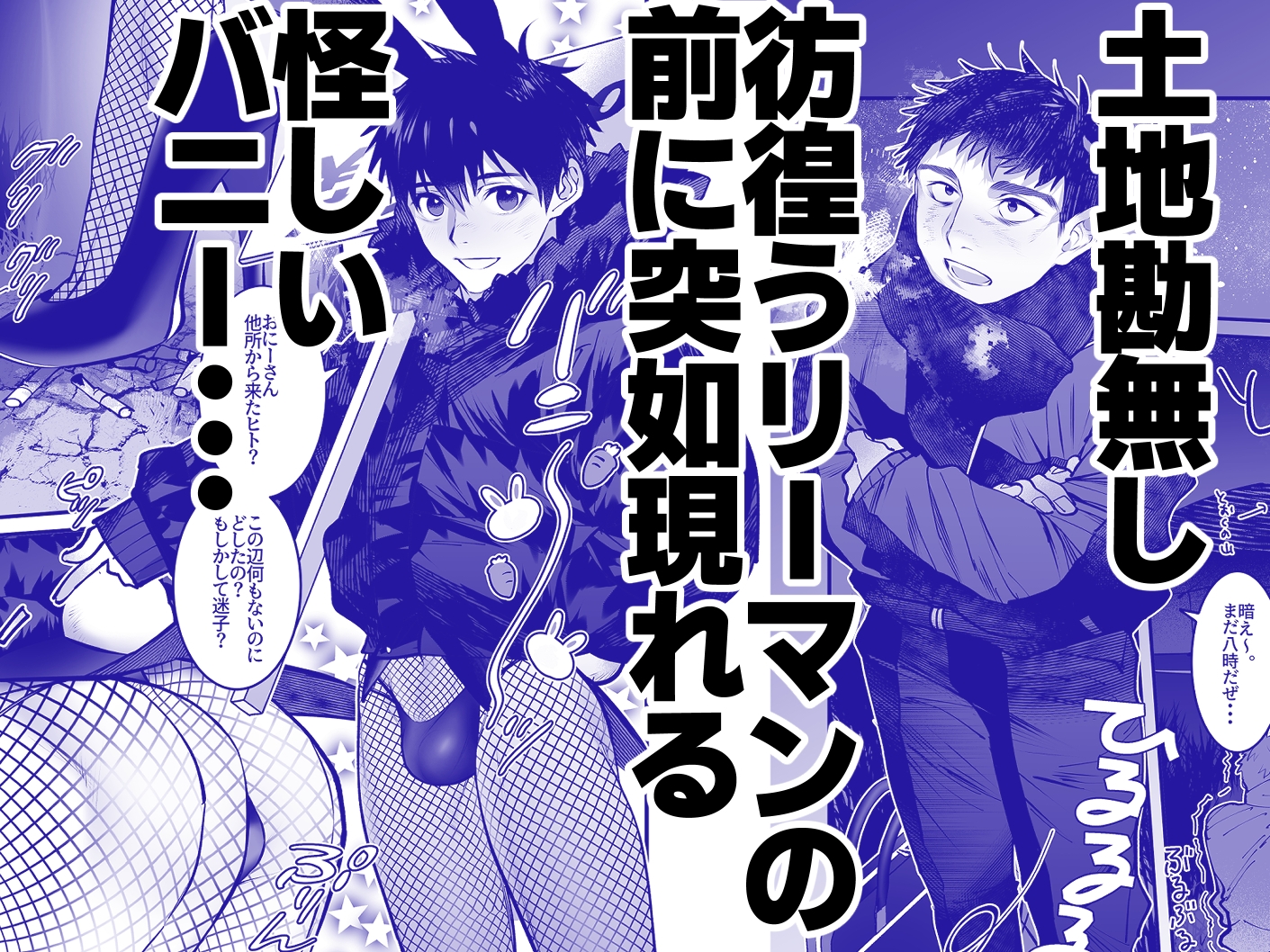 ゆきずりバニーとおきらくえっち