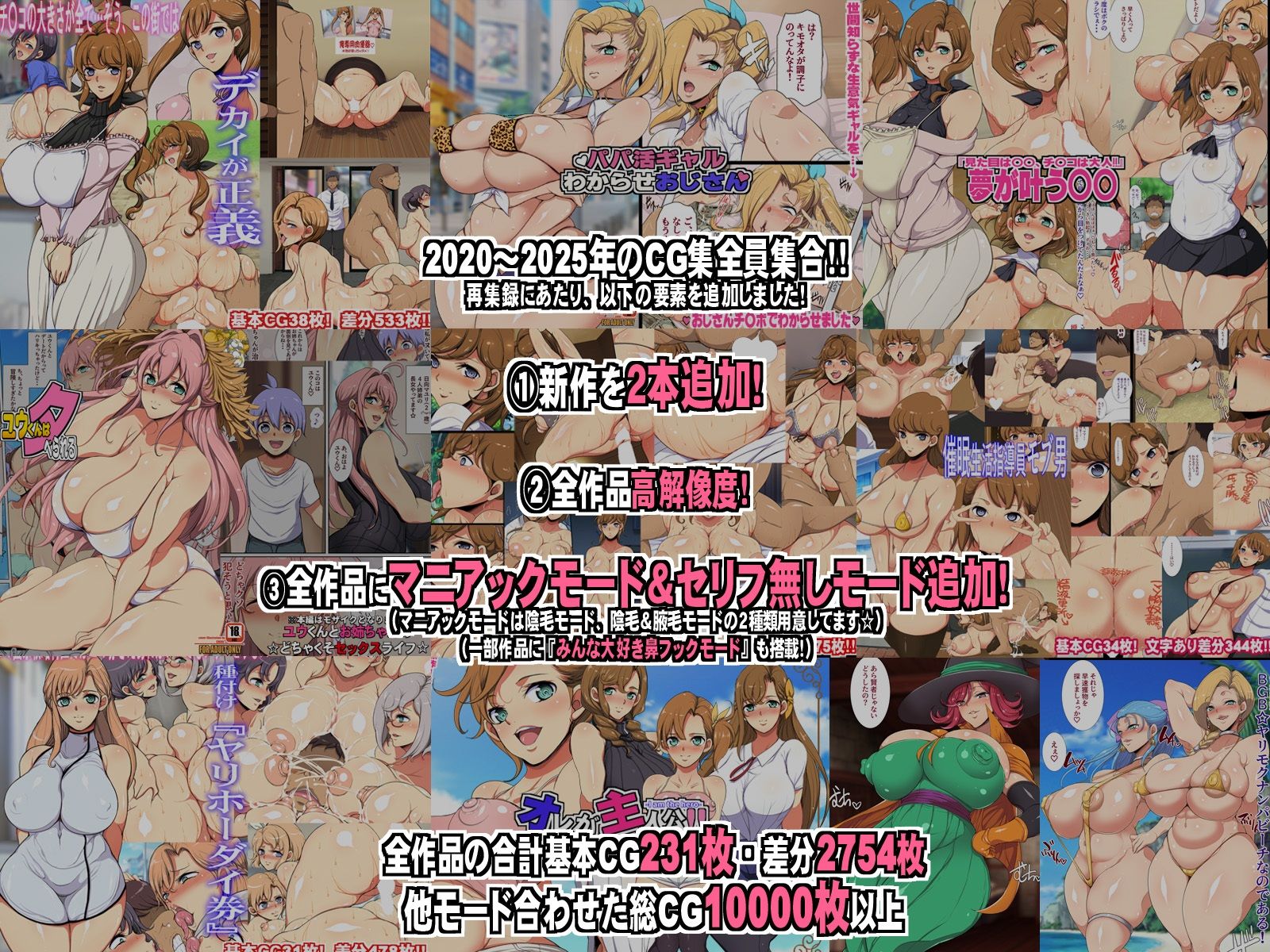 玉の輿CG集詰め合わせ 2(新作2本+過去作8本=合計10本入り!)