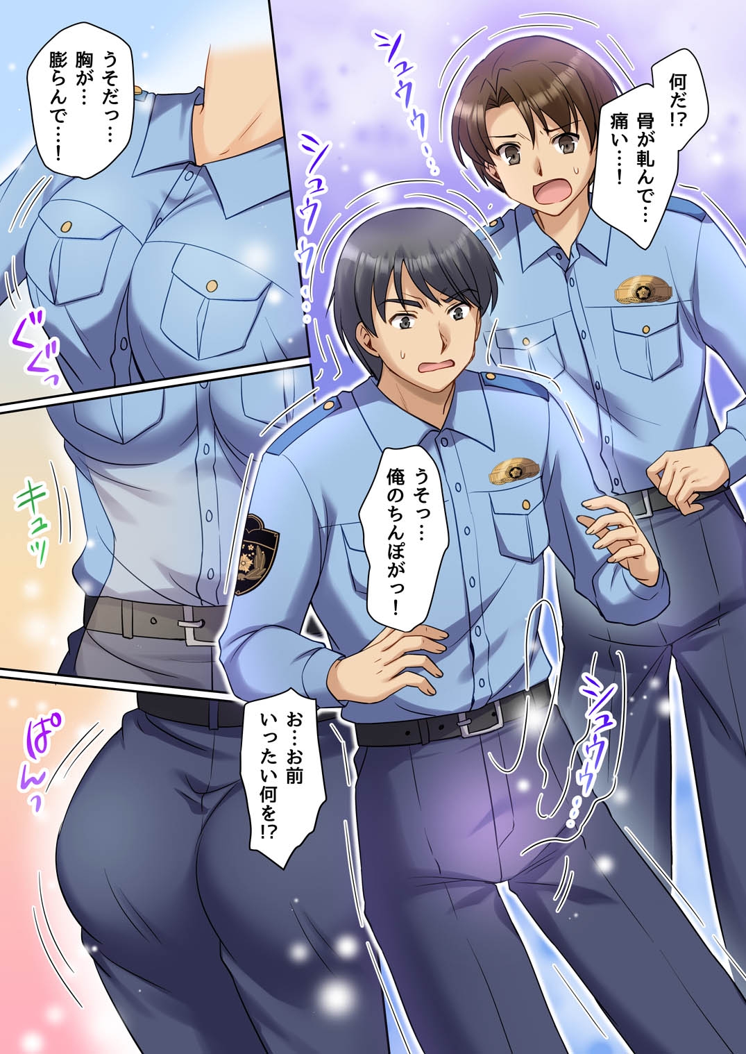 TS現実改変 ~新人コスプレ風俗嬢♀に堕ちる警察官♂~