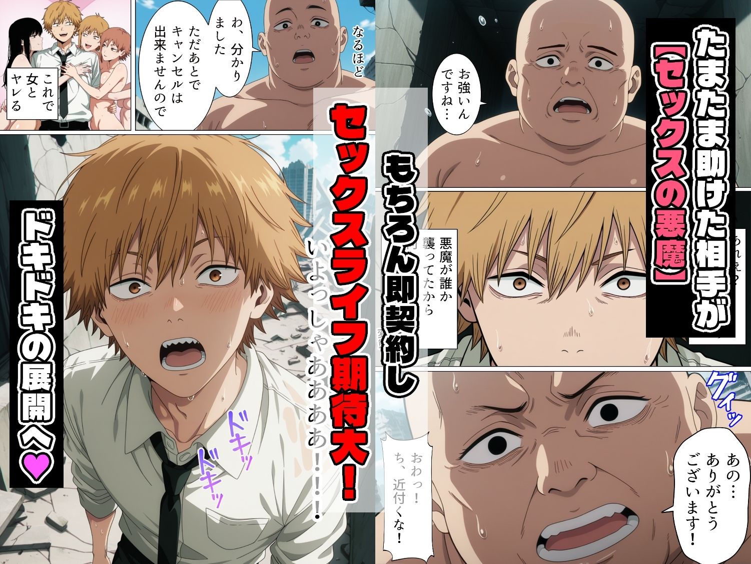 セックスの悪魔と契約した●●●●●の性欲