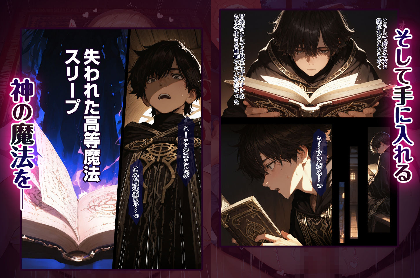 幼馴染冒険者パーティーのお荷物魔法使いオレ 失われた高等魔法スリープを覚えて皆にようやく恩返し!と思ったけど性欲を抑えきれずパーティーメンバーの眠姦孕ませレ◯プに使ってしまう