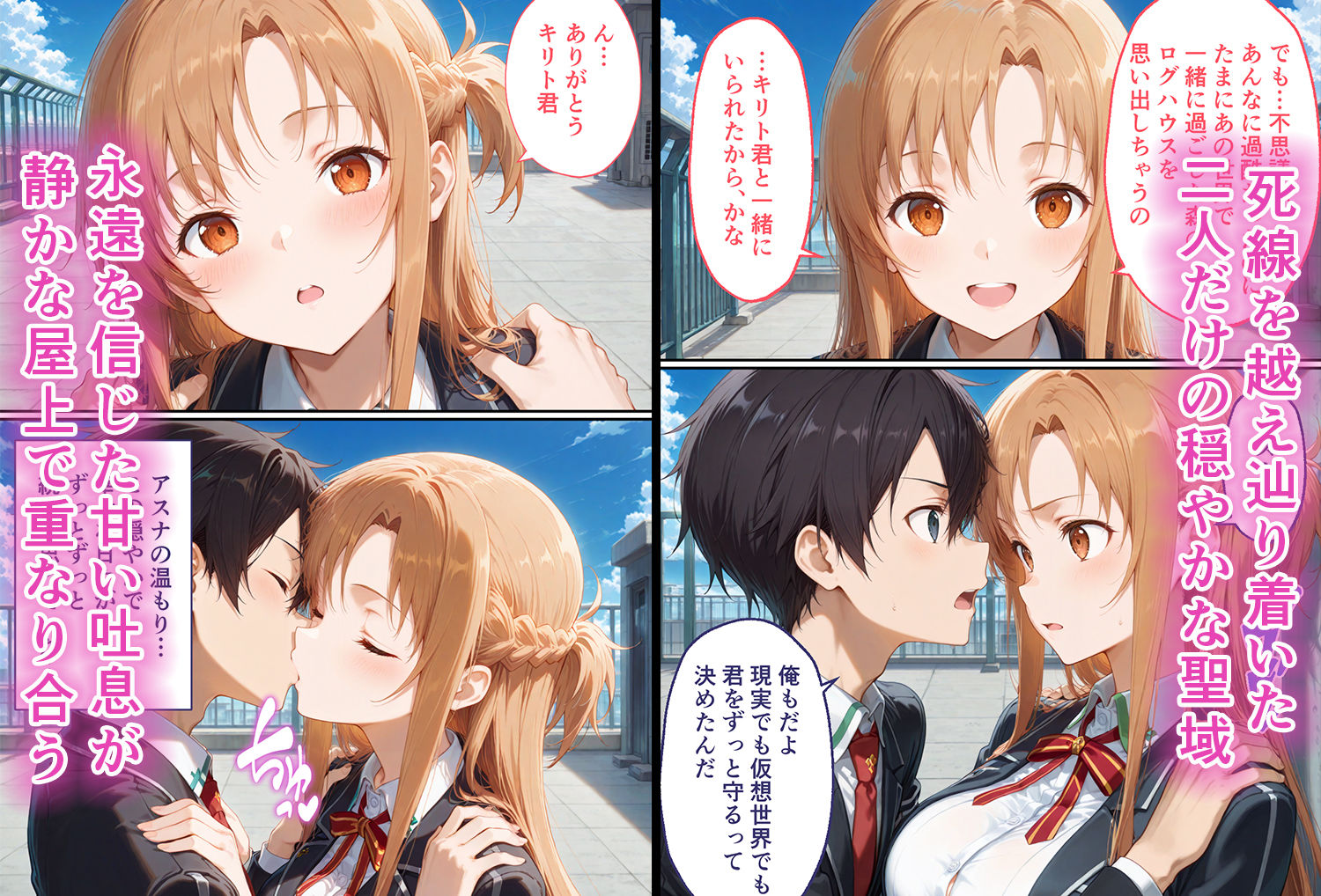 弱みを握られた俺の彼女が寝取られ堕ちるまで アスナ編