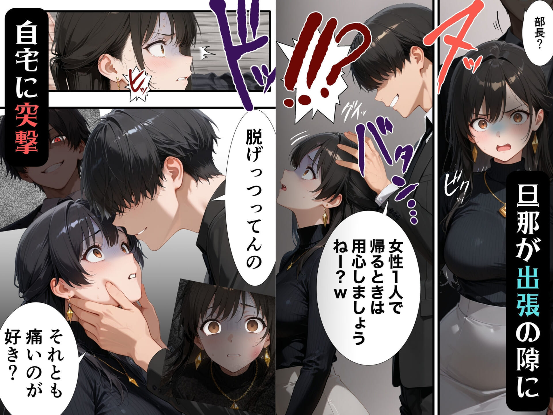 【完堕ち編】パワハラ人妻上司 復讐NTR調教 〜弱みを握られて言いなりに〜